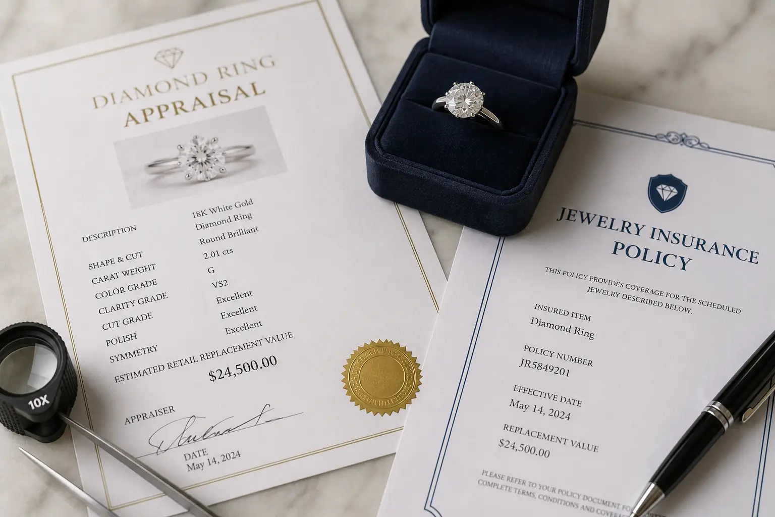 Diamond Ring Appraisals and Insurance: How to Protect Your Investment