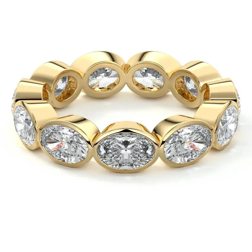 East west Bezel Eternity Band