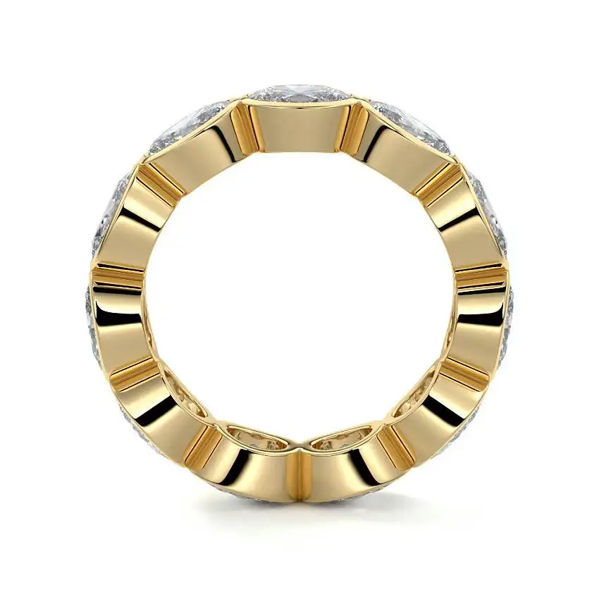 East west Bezel Eternity Band