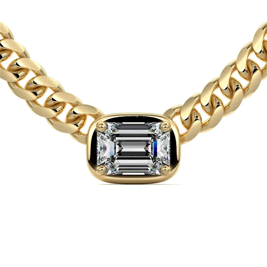 Cuban Diamond Link Chain