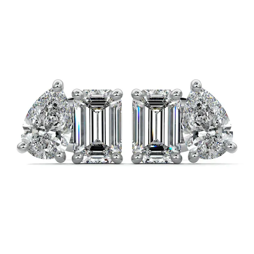 Toi Et Moi Stud Earrings