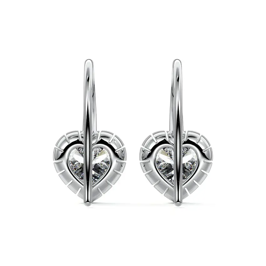Heart Drop Earrings