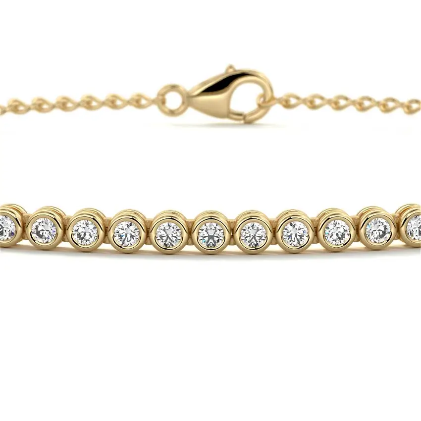 Bezel Diamond Bracelet