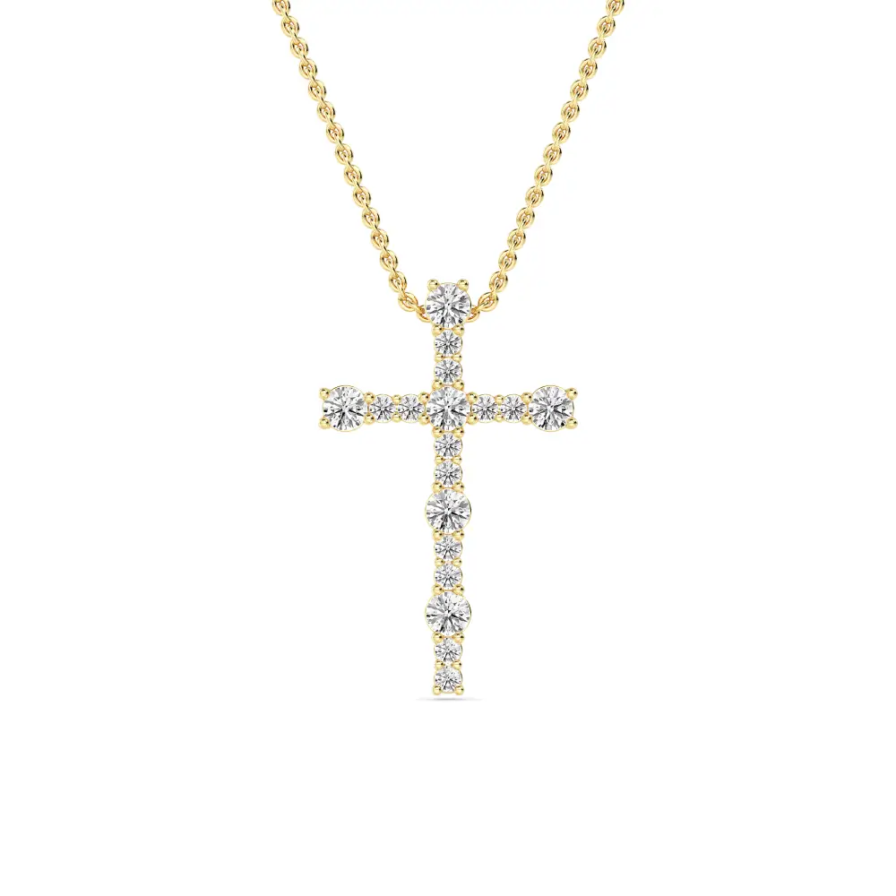 Cross Pendant 0.63 ct