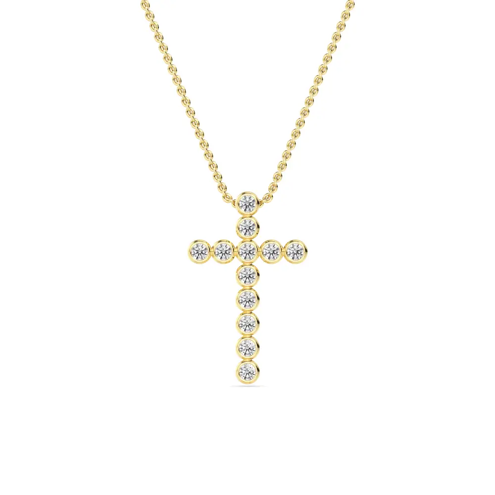 Cross Pendant 0.38 ct