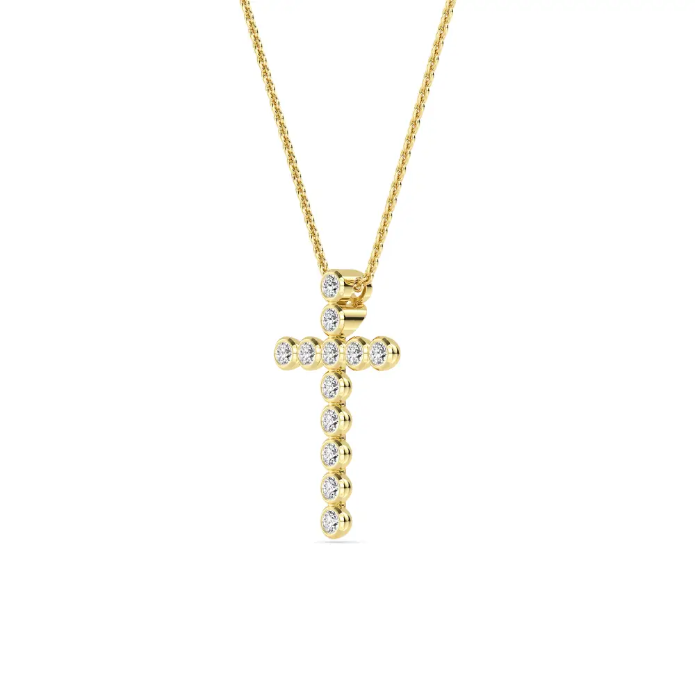 Cross Pendant 0.38 ct