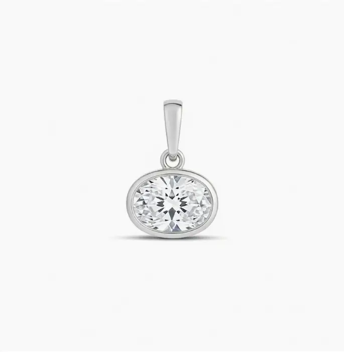 Oval Ice Bezel
