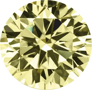 Marika♡ Marika 14k Yellow Gold .28ct Round Natural Diamond Bezel 14mm