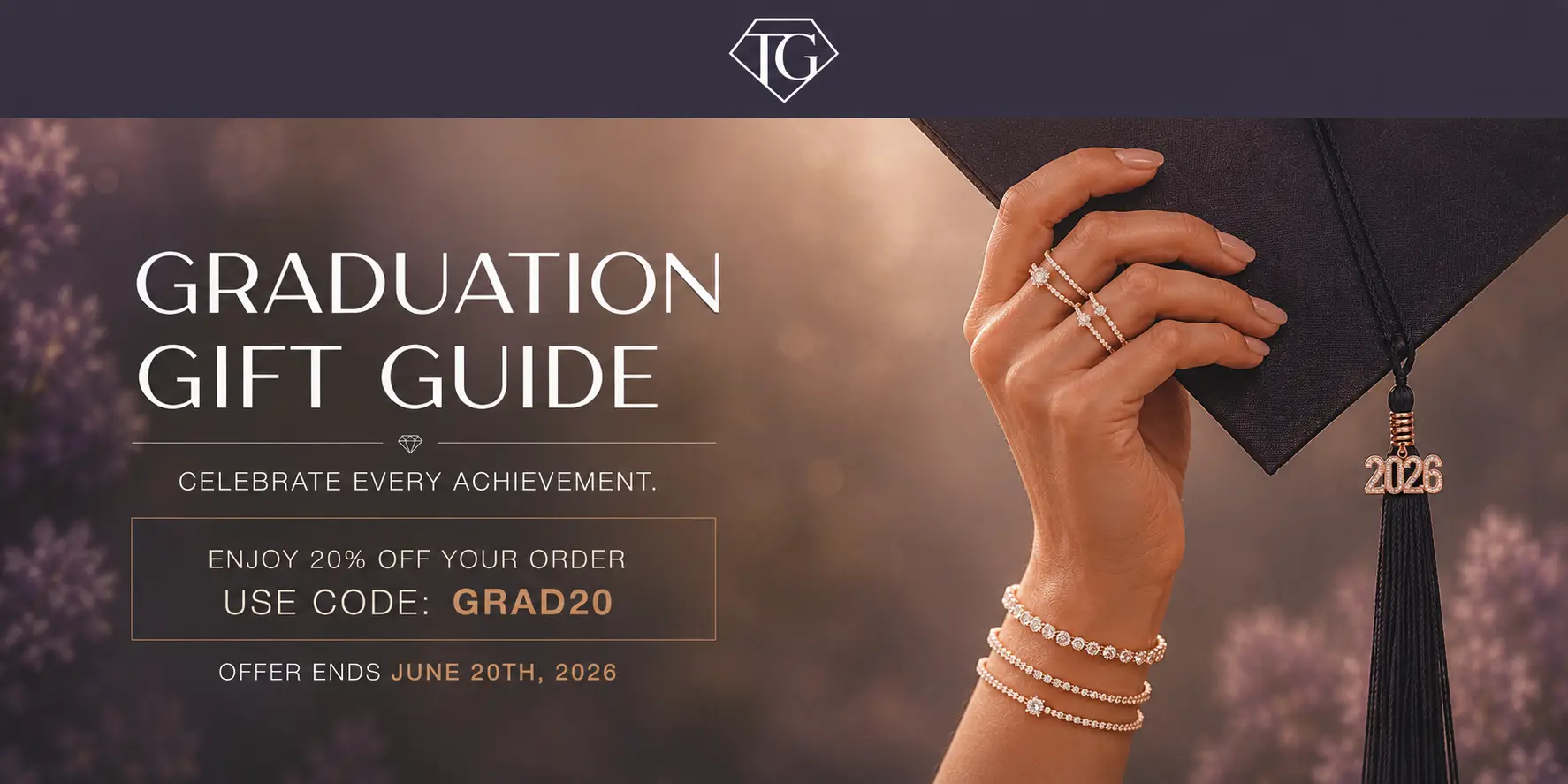 Graduation Gift 20% Off ALL Jewellery